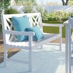 Kursi Taman Minimalis Kayu Jati Andromeda