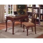 Meja Kerja Kantor Kayu Jati Tolliver