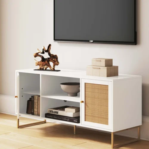 Meja TV Kayu Minimalis