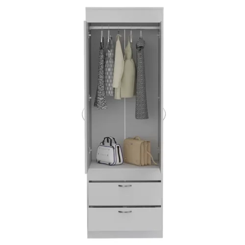 Lemari Pakaian Minimalis Lasboa 2 Pintu